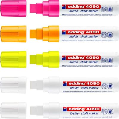 edding 4090 Jumbo Chalk Marker Set (5-Colors), Assorted - Yahoo Shopping