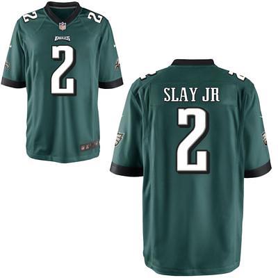 Darius Slay Jr Men's Nike Midnight Green Philadelphia Eagles Custom Game Jersey Size: Large