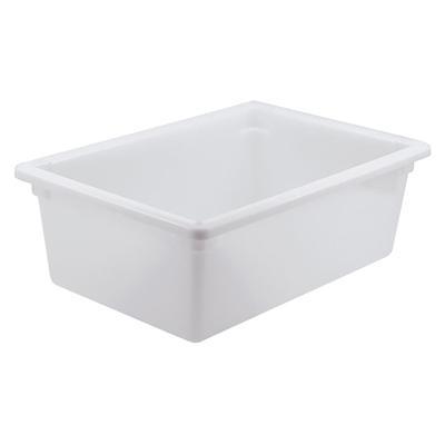 Vigor 18 x 12 x 9 Clear Polycarbonate Food Storage Box with Lid