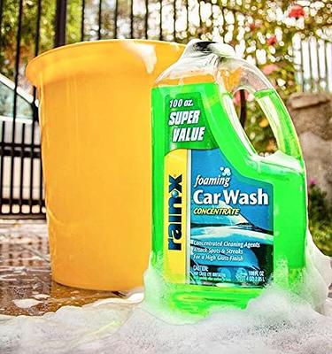 Wizards Car Wash - Super Concentrated Car Wash Soap - No Salt Biodegradable Car  Wash Soap With Thick Foam - Exterior Care Products For Marine Use - Foam  Cannon Soap For Car