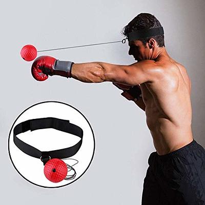  Boxing Reflex Ball for Kids and Adults,4 Levels Boxing Ball  with 2 Adjustable Headbands,Boxing Equipment Punching Ball Great for Hand  Eye Coordination Punching Speed and Fight Reaction : Sports 