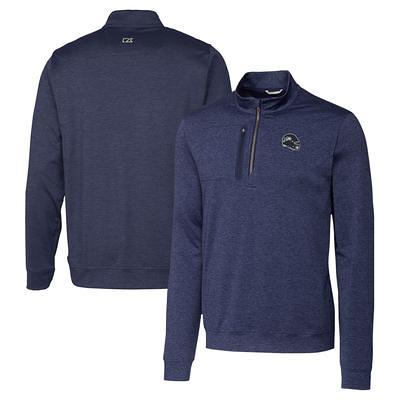 Nike Navy Houston Texans 2023 Sideline Performance Long Sleeve Quarter-zip  Top in Blue for Men