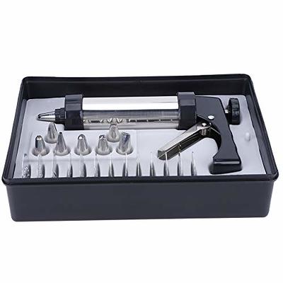 Shop for Cookie Press Gun Kit Batter Dispenser 20PCS Cookies Cream Press  Icing Gun Syringe Nozzles Set Cake Decorating Tool Baking Gadget at  Wholesale Price on