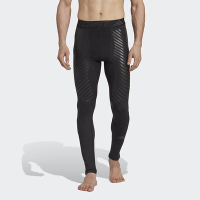 adidas Techfit Control x RHEON™ Full-Length Leggings Black M Mens