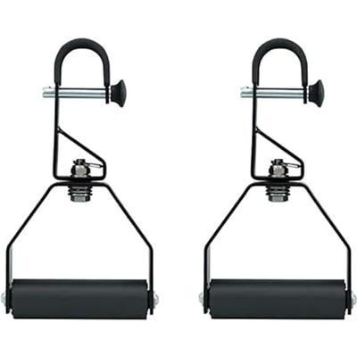 Yes4All Rotating Pull Up Handles for Chin Up Bar, Barbell with Non-Slip &  Foam Pad