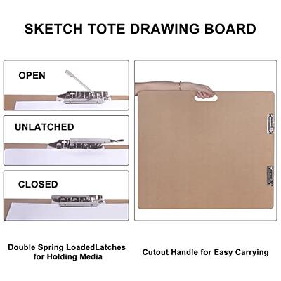 Artlicious Drawing Board - 13 x 17 Sketch Boards with Handle for Drafting  Art - Portable Wooden Clipboard for Class or Studio Fit in Artists Tote -  Yahoo Shopping