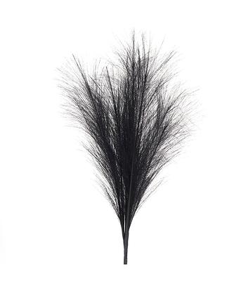 24 Halloween Black Pampas Grass Bush by Bloom Room - Yahoo Shopping