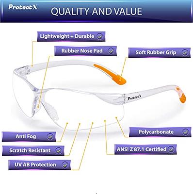 Coast SPG300 Safety Glasses with Interchangeable