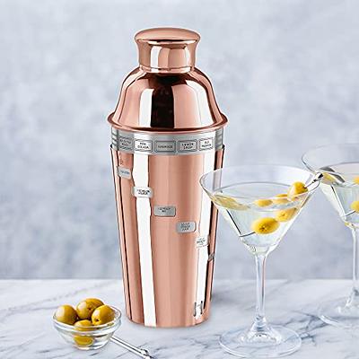 Oggi Dial A Drink Stainless Steel Cocktail Shaker