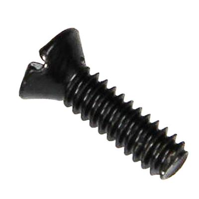 #4 x 3/4 Inch Brass Flat Head Slotted Wood Screws - 25 Pack