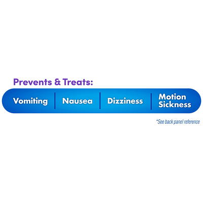 Bonine Faster Acting Nausea Dizziness and Motion Sickness Relief