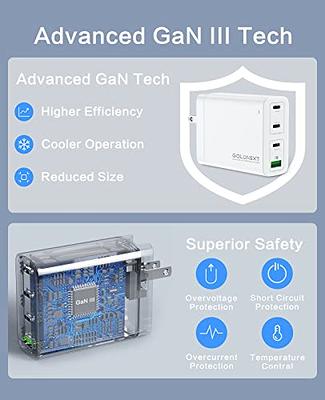 45W GaN PD Charger FCC ETL Certificate for Samsung Galaxy S22 Plus