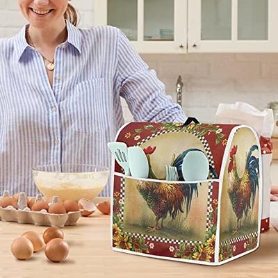 Stand Dust-Proof Mixer Cover with Pockets, Waterproof Kitchen