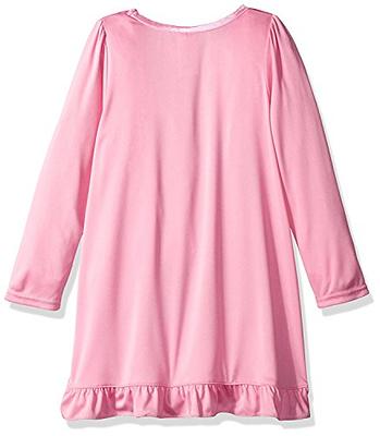 Disney Princess Girls Long Sleeve Nightgown Pajamas 6 Pink