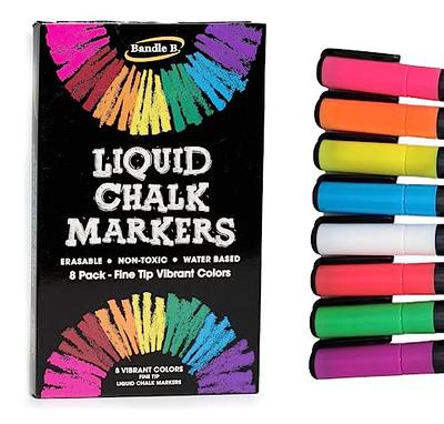 Vaci Markers Chalk Markers by Vaci, Pack of 8 + Magnetic