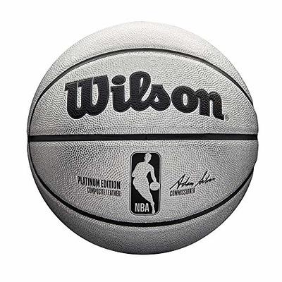 Wilson NBA Forge Indoor/Outdoor Basketball, Brown, 29.5 in. 