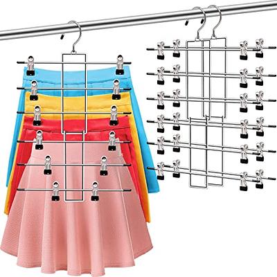 4 Pack Magic Space Saving Hangers Closet Organizer and Storage, College Dorm  Room Essentials, 9 Hole Multifunctional Closet Storage Organization for  Clothes, Shirts and Dresses (Green) 