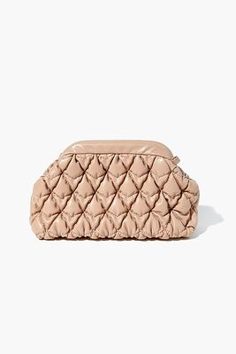 Bottega Veneta The Mini Pouch Faux-leather Clutch Bag in Metallic