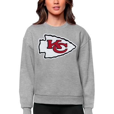 Kansas City Chiefs Antigua Victory Full-Zip Hoodie - Black