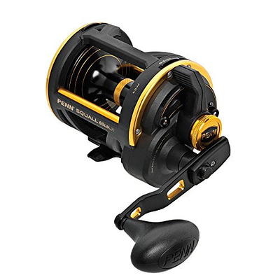 PENN Squall Lever Drag Nearshore/Offshore Fishing Reel, Size 60