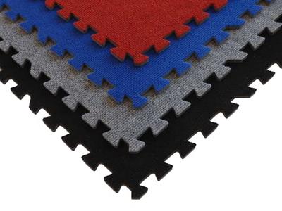 Yes4all Interlocking Exercise Foam Mats with Border