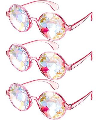 Global Vision Eyewear Marilyn 11 Ladies Glasses Black-Pink Frame With Flash  Mirror Lenses