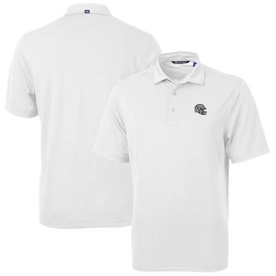 Men's Cutter & Buck Gray Detroit Lions Big Tall Virtue Eco Pique Recycled Polo