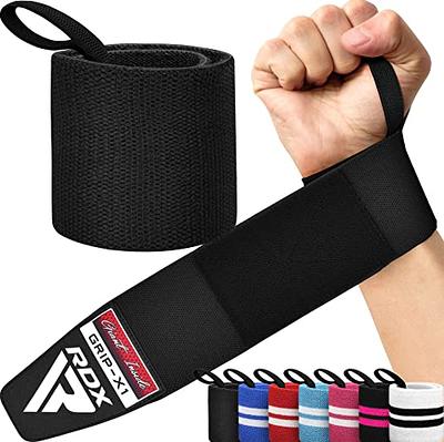 RDX Weight Lifting Gym Straps Wrist Support Wraps Hand Bar Bodybuilding  Training Workout 