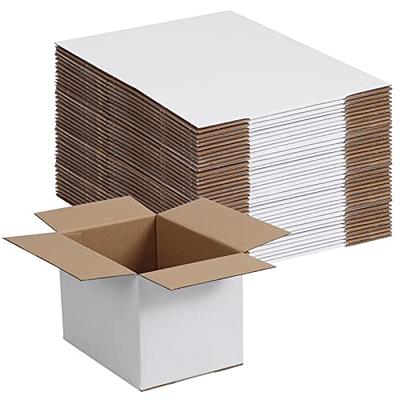 Famagic 50 Pack 4x4x2 Inch White Small Cardboard Boxes - White Shipping  Boxes Corrugated Mailer for Small Business, Small Mailing Boxes for  Packaging