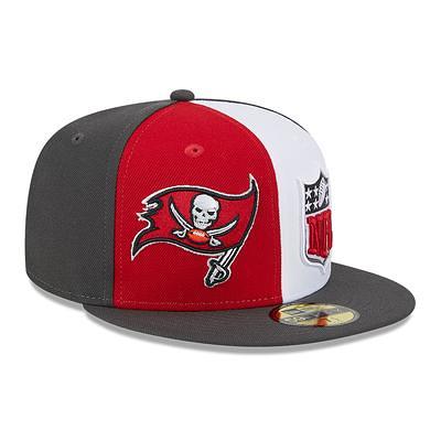 Tampa Bay Buccaneers New Era 2022 Sideline 9FIFTY Ink Dye Snapback Hat - Red