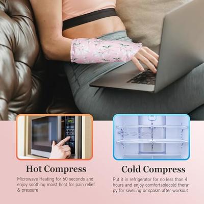 REVIX Heated Mitts for Arthritis and Hand Therapy, Microwavable Hand Warmer Gloves for Women and Men in Cases of Stiff Joints, Trigger Finger or