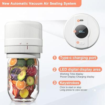 Electric Mason Jar Vacuum Sealer for Wide & Regular-Mouth Jar and Accessory  Hose Compatible with FoodSaver Vacuum Sealer and Vacuum Container, Wine  Vacuum Stoppers, Vacuum Sealer Kit - Yahoo Shopping