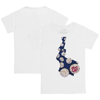 Youth Tiny Turnip White Washington Nationals Baseball Tie T-Shirt - Yahoo  Shopping