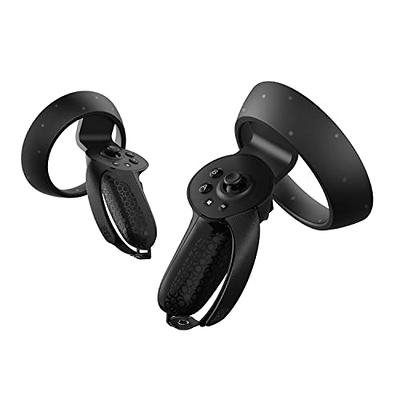 AMVR Upgraded Controller Grips Cover Compatible with Meta/Oculus Quest 3  Accessories, with Battery Opening Cover and Knuckle Straps Protector(Not  for