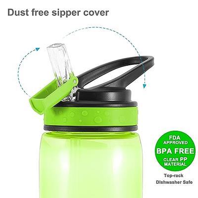 Home Tune Cute Water Bottles with Straw for School Boys, Leak proof & Flip  Lids & Carry Hands & Easy Clean,16oz /470ml - Car - Yahoo Shopping