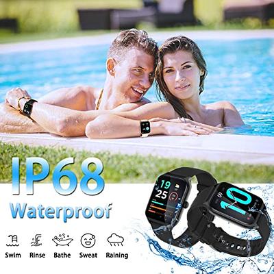Smart Watch for Men Women with Bluetooth Call, 2023 Newest 1.95''HD DIY  Dial Fitness Activity Tracker Waterproof Fitness Watch with Heart Rate  Sleep