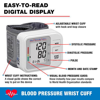 Baseline Wristwatch Blood Pressure and Pulse Monitor - Yahoo Shopping