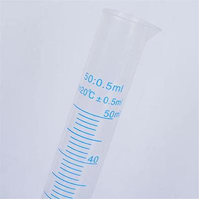 Plastic Measuring Tube Liquid Graduated Measuring Test Tube