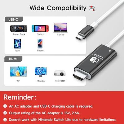 3 in 1 HDMI Cable Adapter Type-C/Phone/Micro USB to HDMI Mirroring Phone to  TV/Monitor/Projector HDTV 1080P Compatible with Phone Series