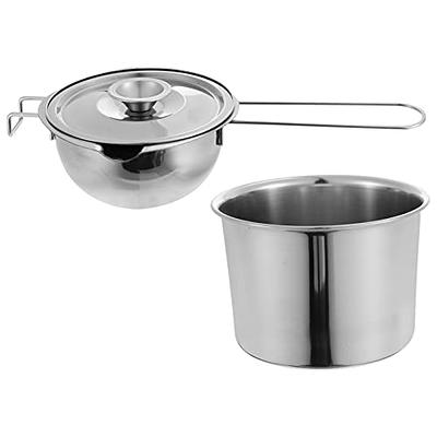  TEHAUX Stainless Wok Spout Small Pot Mini Pot Dual