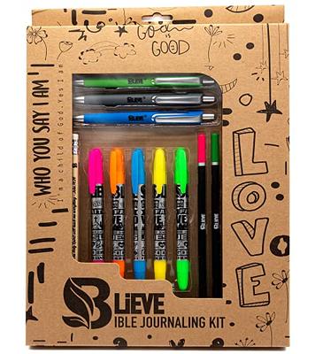 Shuttle Art Bible Highlighters and Pens No Bleed, 22 Pack Bible Journaling  Kit, 10 Colors Gel Highlighters and 12 Colors Fineliner Pens with a storage  bag, Bible Markers No Bleed Through - Yahoo Shopping