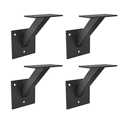 Pack Of 5 Stainless Bannister Support Wall Mounted Handrail Brackets  Ballustrade Stair Rail Holder