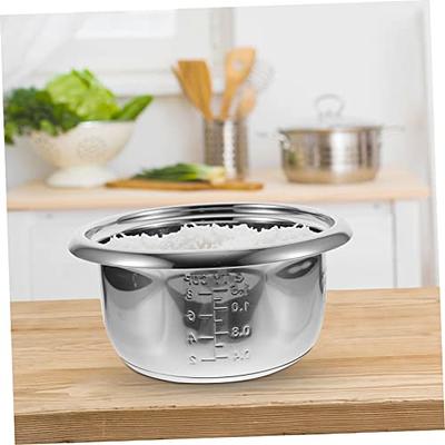 1.0L Mini Rice Cooker, 2 Cups Uncooked WHITE TIGER Portable Travel