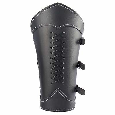 COSFAN 2 Pcs Medieval Bracers Viking Leather Arm Guards Sword Embossed  Gauntlet Cuff Vintage Archery Wristband for LARP Halloween (Black) -  ShopStyle Artwork
