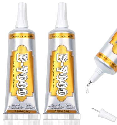 E6000 Fabri-Fuse Fabric Adhesive Glue (4-Ounce), for Rhinestones