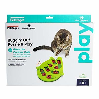 Petstages Rainy Day Puzzle & Play Cat Treat Puzzle