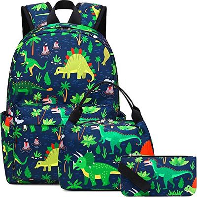 Dinosaur Backpack for Boys, 12 Toddler Preschool Kids Bookbag, Cute Animal  Kindergarten Schoolbag 12 Dinosaur Green