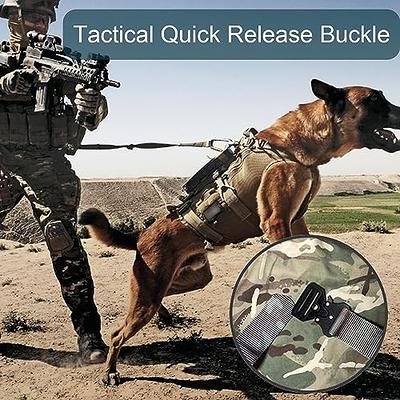 JUKMO Quick Release Tactical Belt, Military Work 1.5 Nylon Web