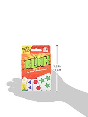 Blink Card Game By Uno The World's Fastest Game! Mattel Games 2 Player  Complete