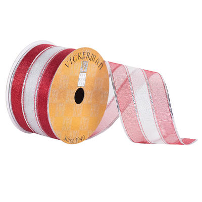 The Ribbon Roll 4 Velvet Wired Ribbon in Hot Red | 4 x 10yd | Michaels